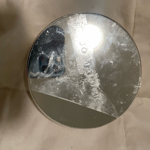 Jo Malone London empty candle jar w/pink rose blush scent label and original lid - Picture 8 of 8